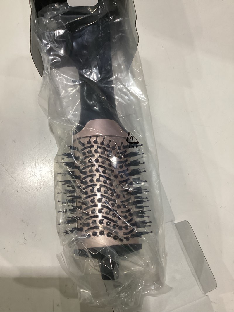 Condition photo showing Good Condition for slopehill blow dryer brush - hot air brush with high speed motor 100,000rpm, hair dryer brush, ionic hair dryer and styler volumizer with oval barrel, hair straightener brush, 3 temps,1400w, black, not tested