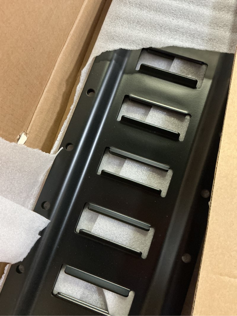 Condition photo showing Good Condition for 2ft e track rails 4 pack tie down erack with powder-coated steel e-track for garages, workshops e track accessories by saluinoki