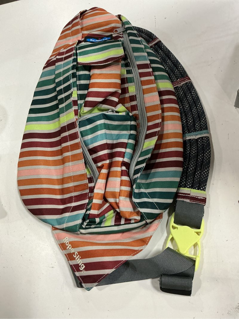 Condition photo showing New/Like New for kavu rope sling - compact lightweight crossbody bag