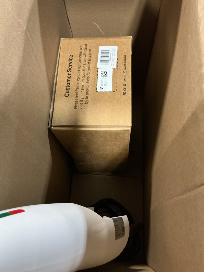 Condition photo showing Good Condition for 1200W Powerful Steam Mop with 2pcs Washable Pads, 30s Quick-Heating, Lightweight, 12.5oz Removable Water Tank, 260? for Cleaning and Sanitizing Hardwood, Marble, Tile and Carpet White