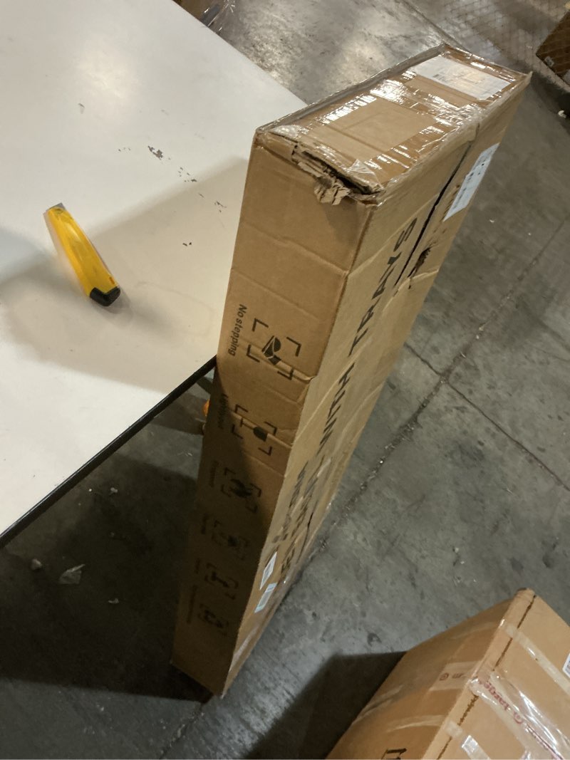 Condition photo showing As Is for Adjustable Wooden Art Easel Stand for Painting, Solid Beech Wood Easel Stand with Storage Tray,Floor Standing Paint Art Easel for Adults,Large Easel Painting for Adults Artist Students Studio Floor Easel with Tray