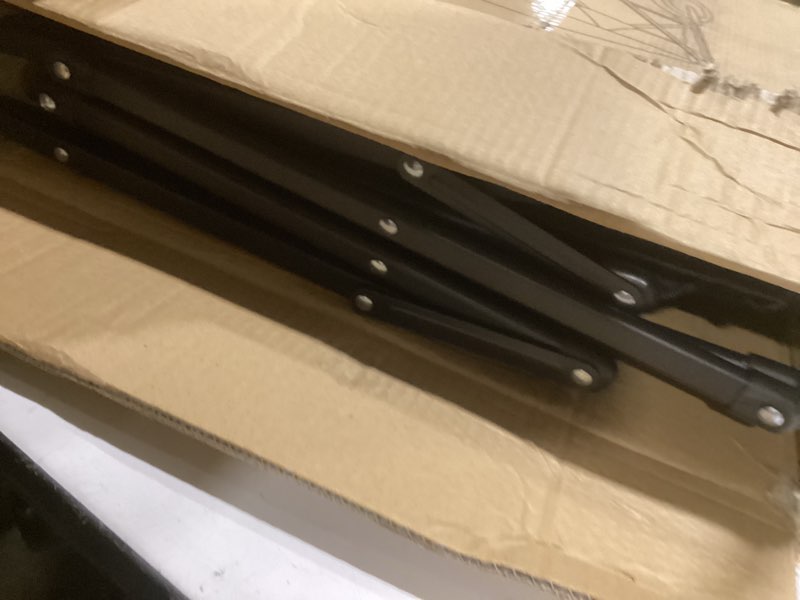 Condition photo showing As Is for Collapsible Wagon with Wheels, 370lbs Weight Capacity Foldable Beach Wagon with Flexible Handle Portable Utility Wagon Cart for Outdoor, Grocery, Garden, Camping 140L