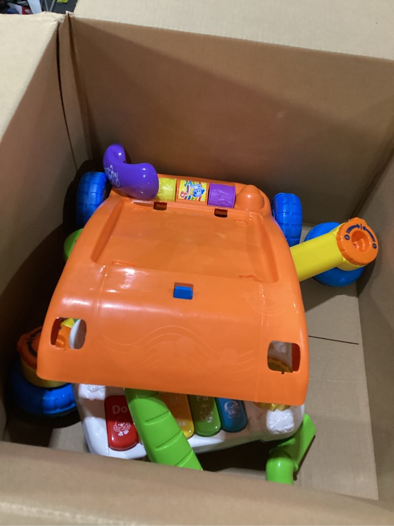 Condition photo showing Good Condition for VTech Sit-to-Stand Learning Walker (Frustration Free Packaging) Orange Walker