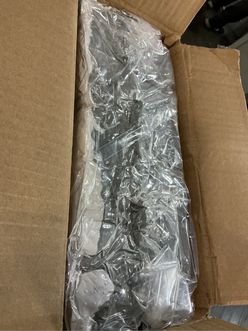 Condition photo showing New/Like New for 4PCS Orthopedic Bed Wedge Pillow Set for Sleeping, Post Surgery Foam Support Pillows for Back, Neck and Leg Pain Relief, Adjustable Triangle Pillow – Acid Reflux, GERD & Snoring Recovery, White Grey White Grey 4 Piece Set