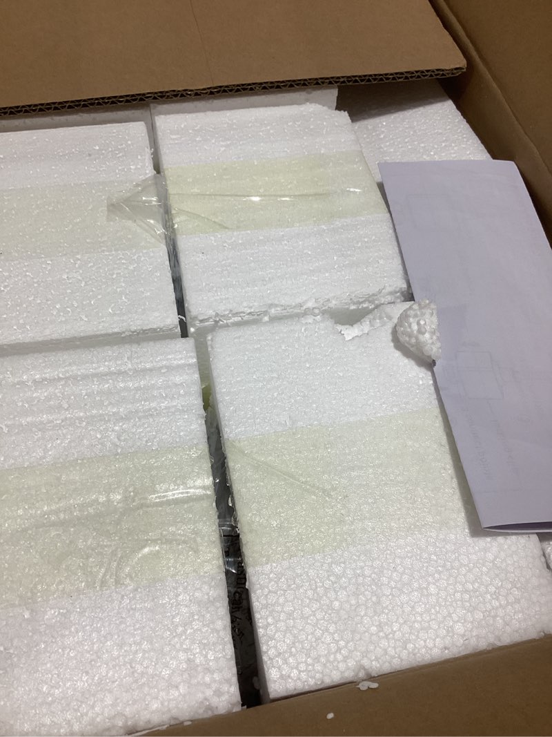 Condition photo showing New/Like New for 3-Pack H-Type Track Lighting Pendant, Marble Glass Track Lighting Fixtures with H Type Track Lighting Rail, Ceiling Track Hanging Pendant Lights for Dining Room Kitchen Island Living Room Without Track Rail