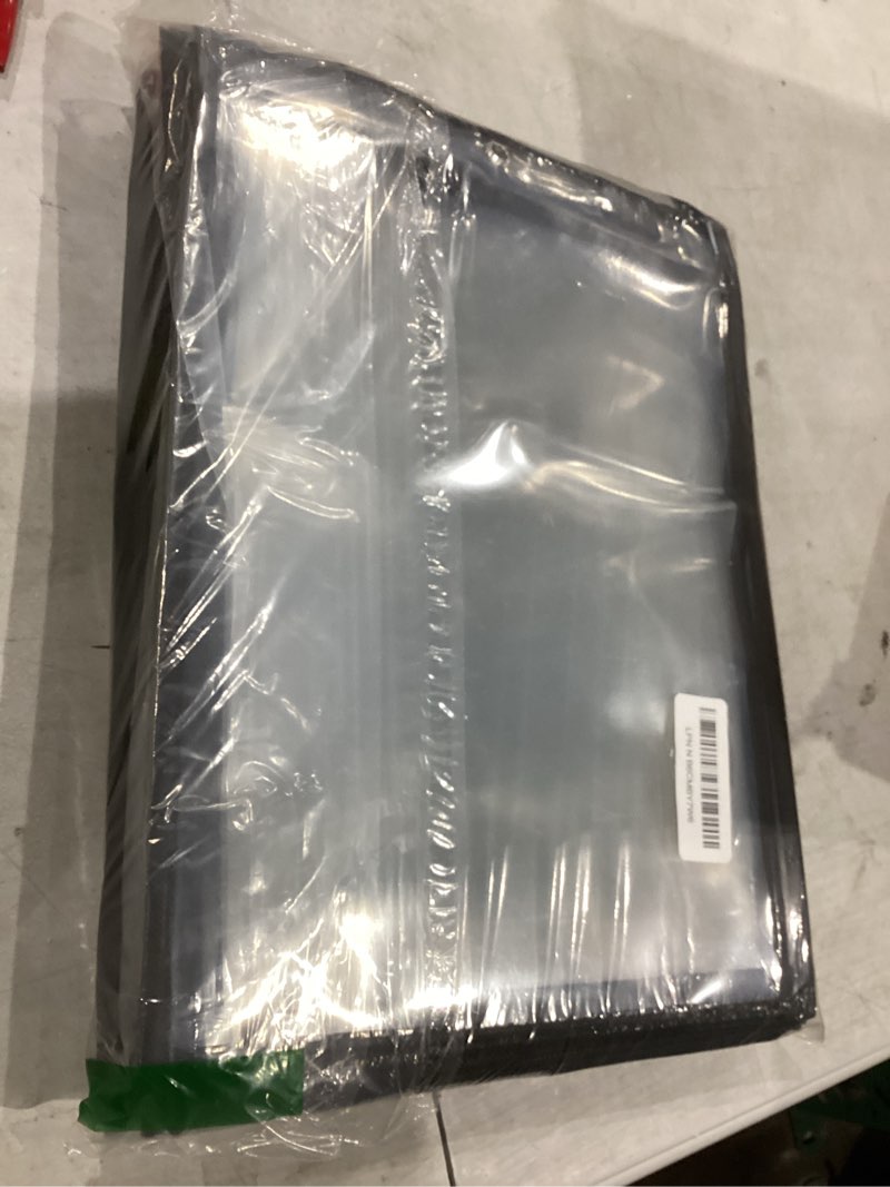 Condition photo showing As Is for 50 Pack Dry Erase Pockets, 10 x 14 in Shop Plastic Job Ticket Holders Clear Order Ticket Sleeve Hanging Job Tickets Folders Plastic Sleet Protectors Pocket for Teacher Office Work, Black