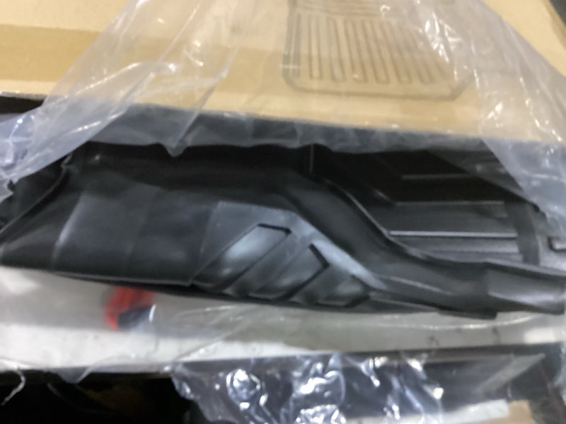 Condition photo showing As Is for LASFIT Floor Mats for Jeep Gladiator JT 2020-2025 2026 All Weather TPE Custom Fit Pickup Truck Mats Floor Liners 1st & 2nd Row, Black Gladiator 2020-2026 Floor Mats