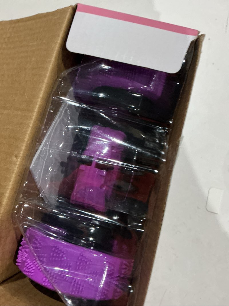 Condition photo showing Good Condition for rc cars, purple remote control car for girls, 2.4 ghz double sided rc stunt car 360° rotating remote control crawler with headlights car toys for 6 7 8 9 10 11 12 girls birthday gift