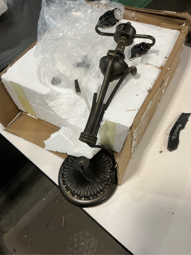 Condition photo showing As Is for table lamp base replacement only (i (w 7 h 24 inch)) i (w7h24 inch)