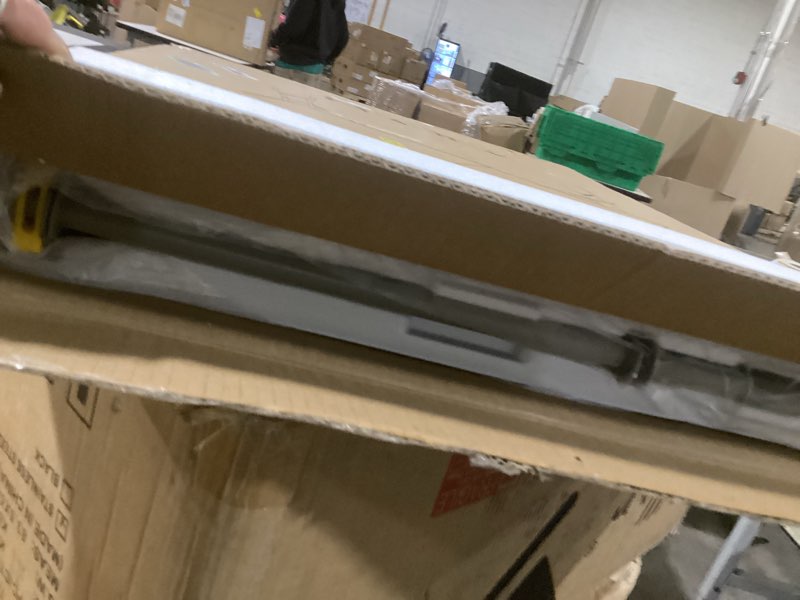 Condition photo showing Good Condition for pureegg 6ft folding table - no assembly required, versatile dining table with carrying handle & tabletop safety lock, portable foldable table for party, craft, camping, picnic, white