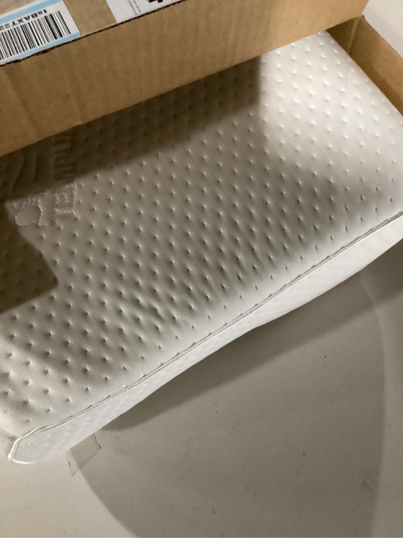Condition photo showing As Is for Tempur-Pedic TEMPUR-Ergo Neck Pillow, Medium Profile, White Medium Profile 1