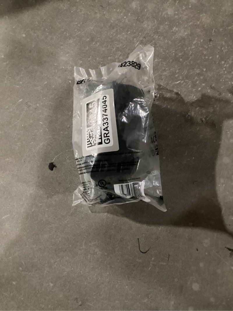 utilitech 50 -amp 250-volt industrial round range power outlet receptacles , black item #423829 | model #2202