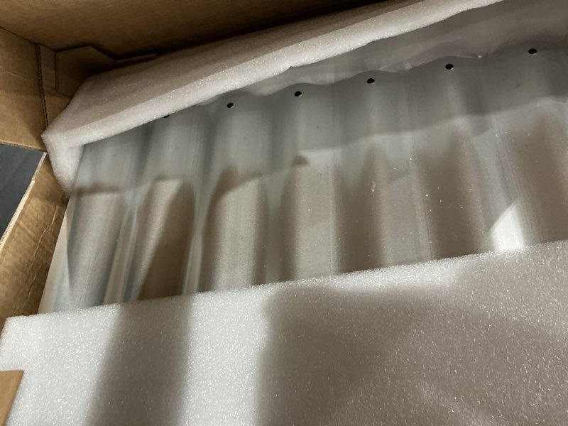 Condition photo showing Good Condition for quictent raised garden bed kit oval galvanized metal planter box tall for vegetables outdoor backyard, strengthened by crossbar, silver 6x3x2 ft 6x3x2 ft silver