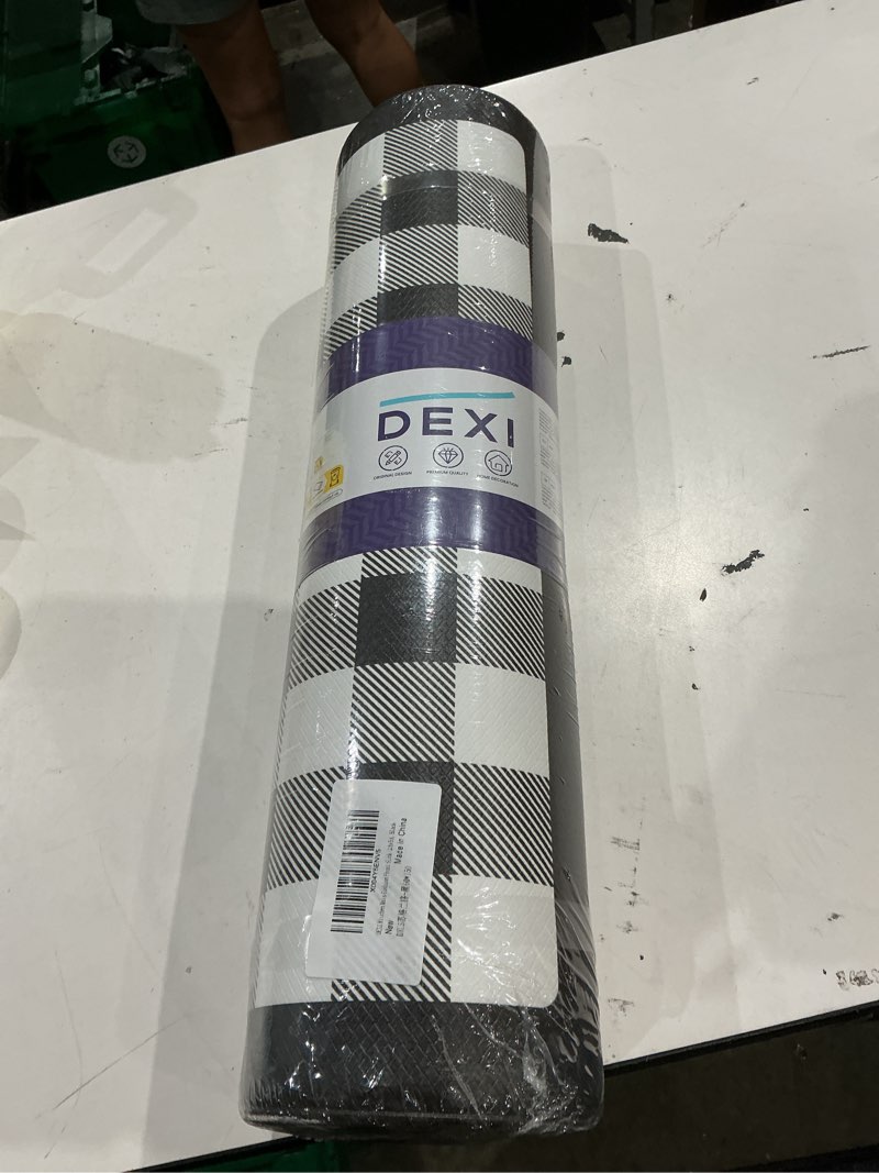 Condition photo showing Good Condition for dexi kitchen mats cushioned anti fatigue, 23x86 floor padded runner rug non slip, waterproof standing comfort memory foam for front sink laundry, black 86"l x 20"w x 0.4"th checkered black