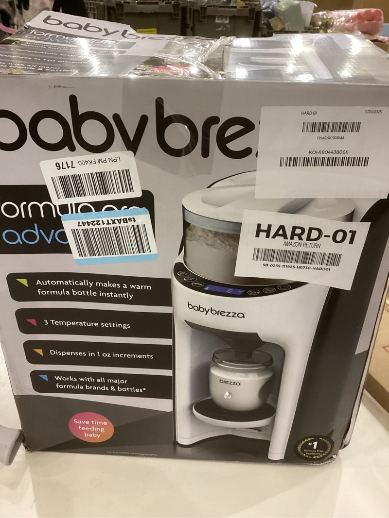 Condition photo showing Good Condition for Baby Brezza New and Improved Formula Pro Advanced Formula Dispenser Machine - Automatically Mix a Warm Formula Bottle Instantly - Easily Make Bottle with Automatic Powder Blending, White