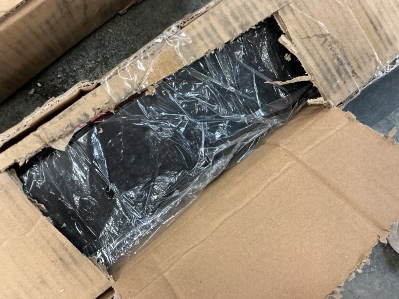 Condition photo showing As Is for CAP Barbell Rubber Coated Dumbbell Weight Set with Vertical Rack | 100 lb, 150 lb, and 210 lb Options 150 lb - Set Chrome Handles(incomplete rack only)