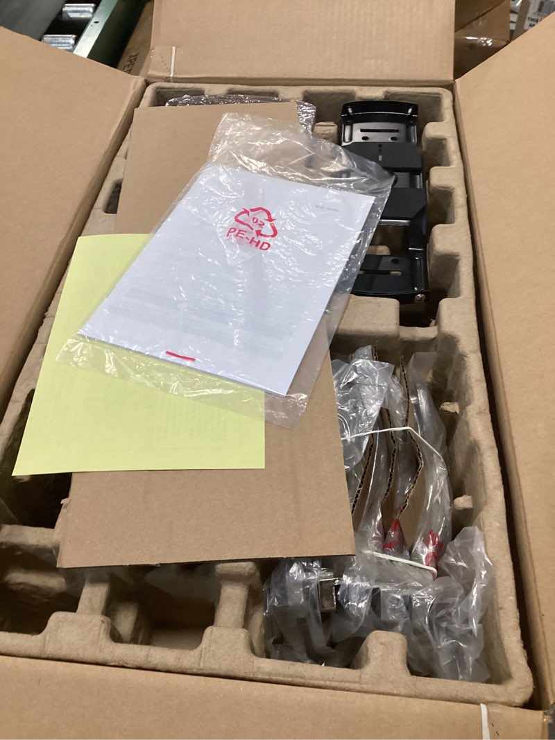 Condition photo showing As Is for harbor breeze centreville 42-in brushed nickel indoor flush mount ceiling fan with light kit