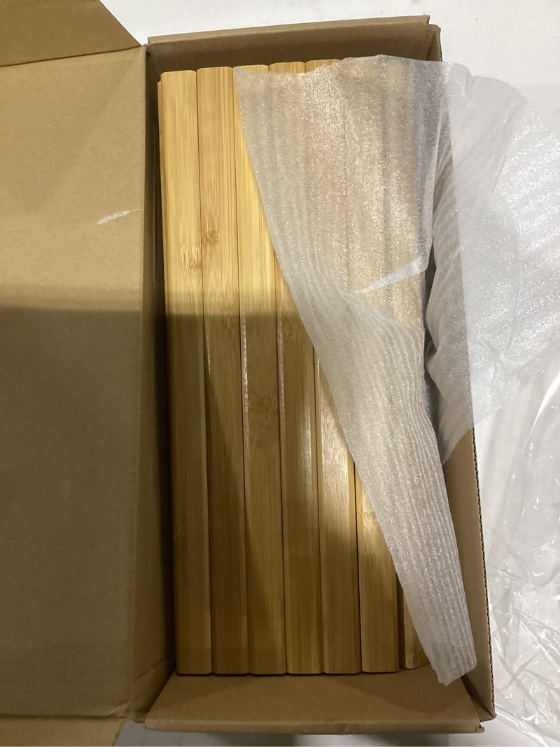 Condition photo showing Good Condition for Bamboo Couch Cup Holder – Eco-Friendly Sofa Armrest Tray Table with Cup Holder for Coffee, Snacks & Phone – Foldable Bamboo Couch Arm Table, Anti-Slip Armrest Tray for Couch