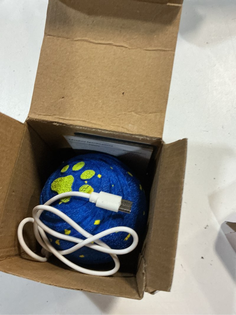 Condition photo showing New/Like New for Interactive Dog Toys Balls Moving - Smart Automatic Bouncing Interactive Dog Ball, Durable Pet-Safe E-TPU Material, IPX7 Waterproof, Anti Boredom Dog Toys to Keep Them Busy for Large and Small Dogs Blue