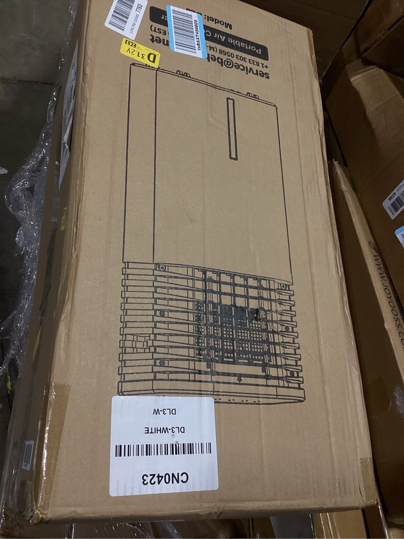 Condition photo showing Good Condition for windowless air conditioner, swamp cooler with 4 modes & 3 speeds, 15h timer for smart auto-off, 2-gal tank for 20h cooling, remote, 120° oscillating portable air conditioners no hose needed
