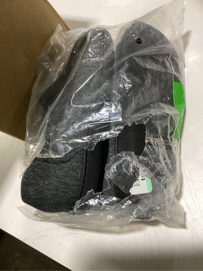 Condition photo showing New/Like New for ULTRAIDEAS Women's Indoor Loafer House Slippers with Memory Foam, Ladies Warm Closed Back House Shoes with Non-Slip Outdoor Rubber Sole 7 Dark Grey