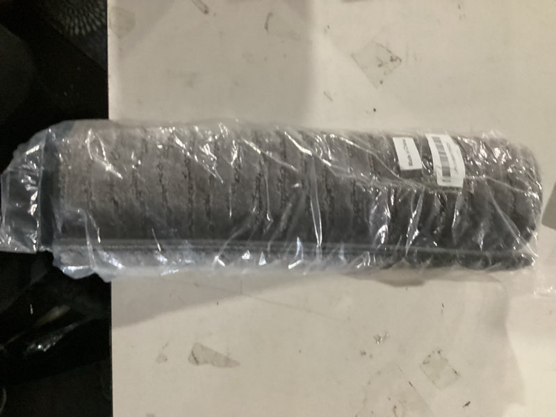 Condition photo showing New/Like New for Arotive Luxury Chenille Bathroom Rug Mat, Extra Soft Thick Absorbent Shaggy Bath Rugs, Non-Slip Machine Wash Dry, Plush Bath Mats for Bathroom, Shower and Tub, 60x24, Grey 60" x 24" Grey