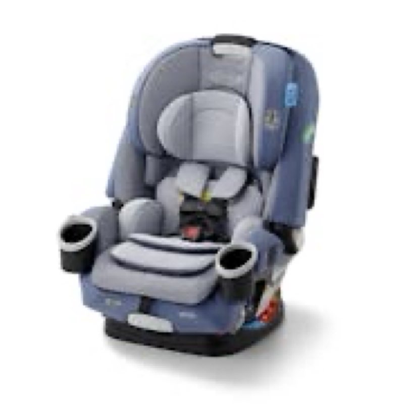 Graco 4Ever DLX 4-in-1 Car Seat, Pink | Infant to Toddler Car Seat, with 10 Years of Use | Rear-facing, Forward-facing and Booster Modes | Safe, Comfortable and Convenient