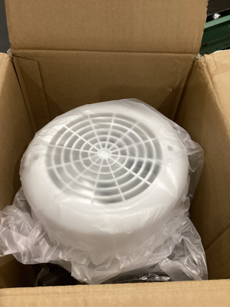 Condition photo showing New/Like New for vevor water distiller, 1.1 gal distilled water machine, 750w pure water distilling w/bpa free plastic container, water distillation kit w/button, countertop distilled water maker for home, white white 1.1gal