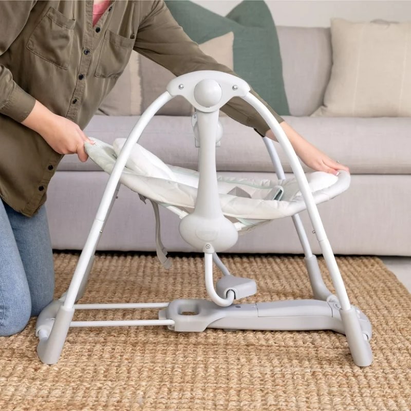 ingenuity cozy spot swing and go portable swing