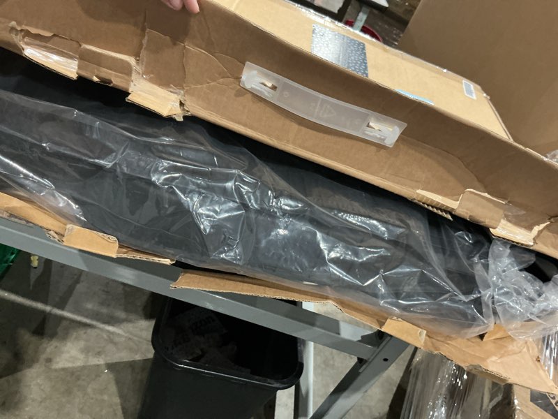 Condition photo showing Good Condition for lasfit floor mats for ford f-150 2021-2026 | f150 lightning 2022-2025 supercrew (rear w/fold flat storage) carpet floor all weather car liners tpe truck mats - 1st and 2nd row, 3pcs black 1) f-150 supercrew| 21-26 | 2rows w/ fold storage