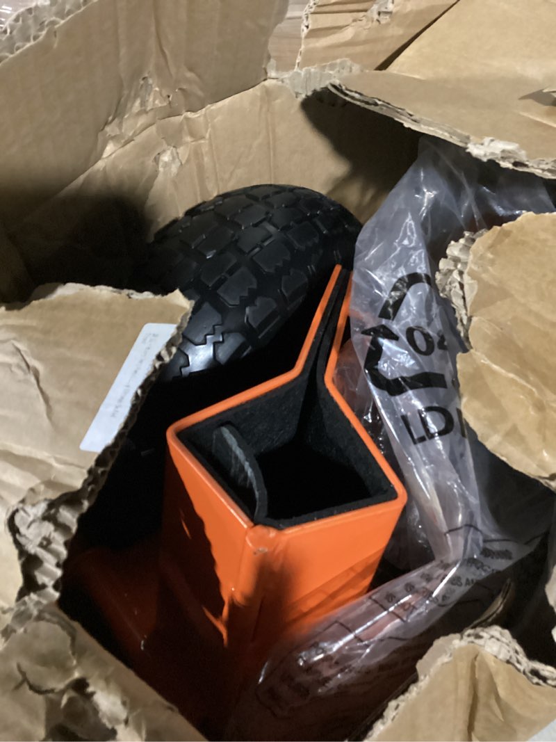 Condition photo showing Good Condition for heavy duty panel dolly & drywall cart, door dolly 1000lbs weight capacity, 10" all-terrain pneumatic