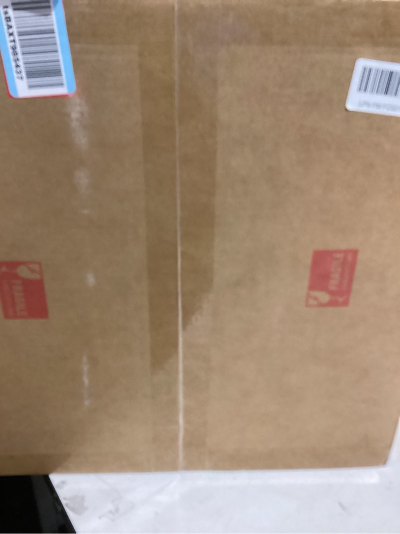 Condition photo showing Good Condition for Audickic Semi Flush Mount Ceiling Lights, 4-Light 18" Gold Light Fixtures Ceiling Mount with Pleated Linen Fabric Shade, Drum Lighting Fixture for Nursery Hallway Bedroom Kitchen, AD-25036-4SF-GD-B Gold, Pleated Linen Shade 18"