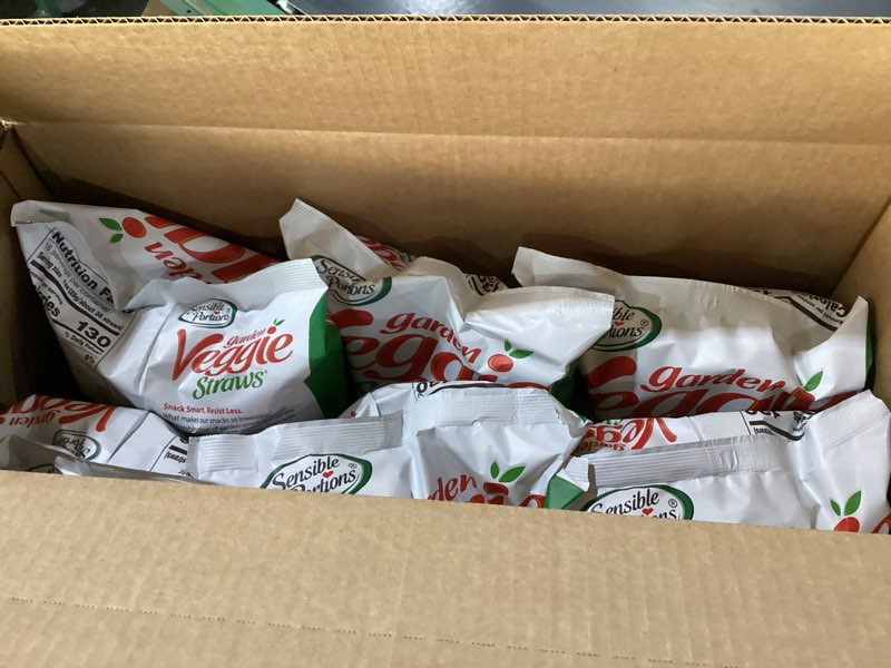 Condition photo showing New/Like New for Sensible Portions Garden Veggie Straws, Sea Salt, 16 Oz (Pack of 6)