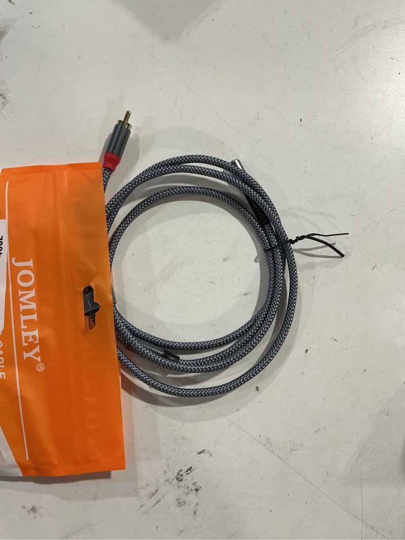 Condition photo showing Good Condition for 3.5mm female to 2 rca male stereo audio cable 3.3ft, gold plated rca to 3.5mm female jack adapter y splitter aux cord for smartphones, mp3 players, tablets, speakers, home theater 1 m/3.3 ft