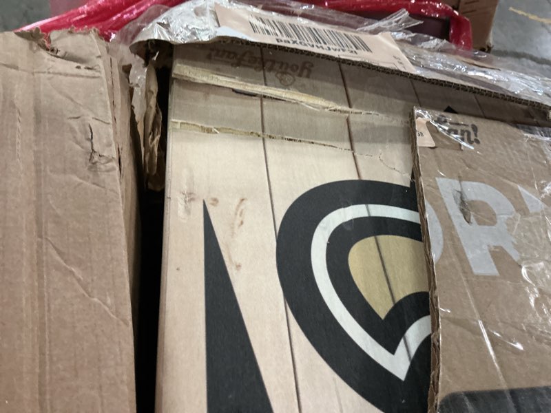 Condition photo showing As Is for youthefan nfl 2’ x 4’ professional wood cornhole game with logo bags new orleans saints 2' x 4' team colors