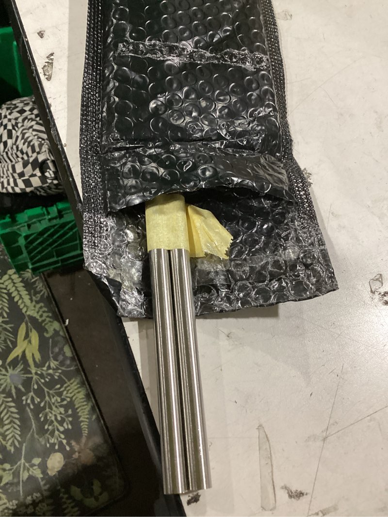 Condition photo showing New/Like New for 2pcs 304 stainless steel round rods 3/8" dia x 16" length,metal solid shaft rods (2, 3/8 x 16) 3/8 x 16 2