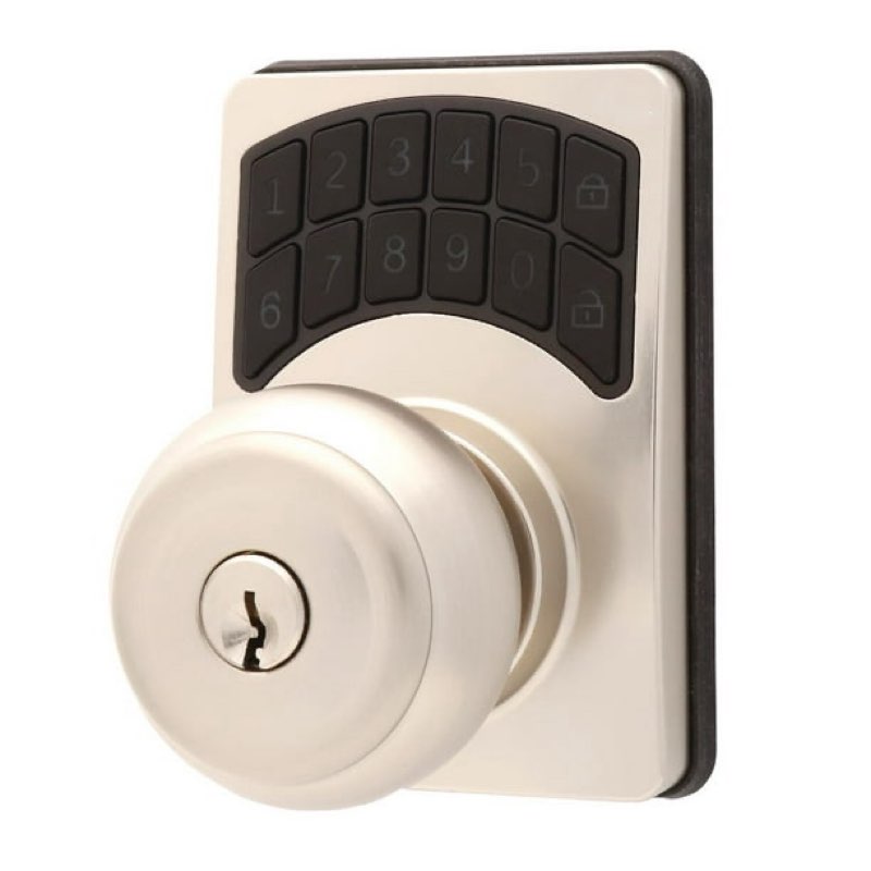 Hyper Tough Digital Ball Knob- Satin Nickel  