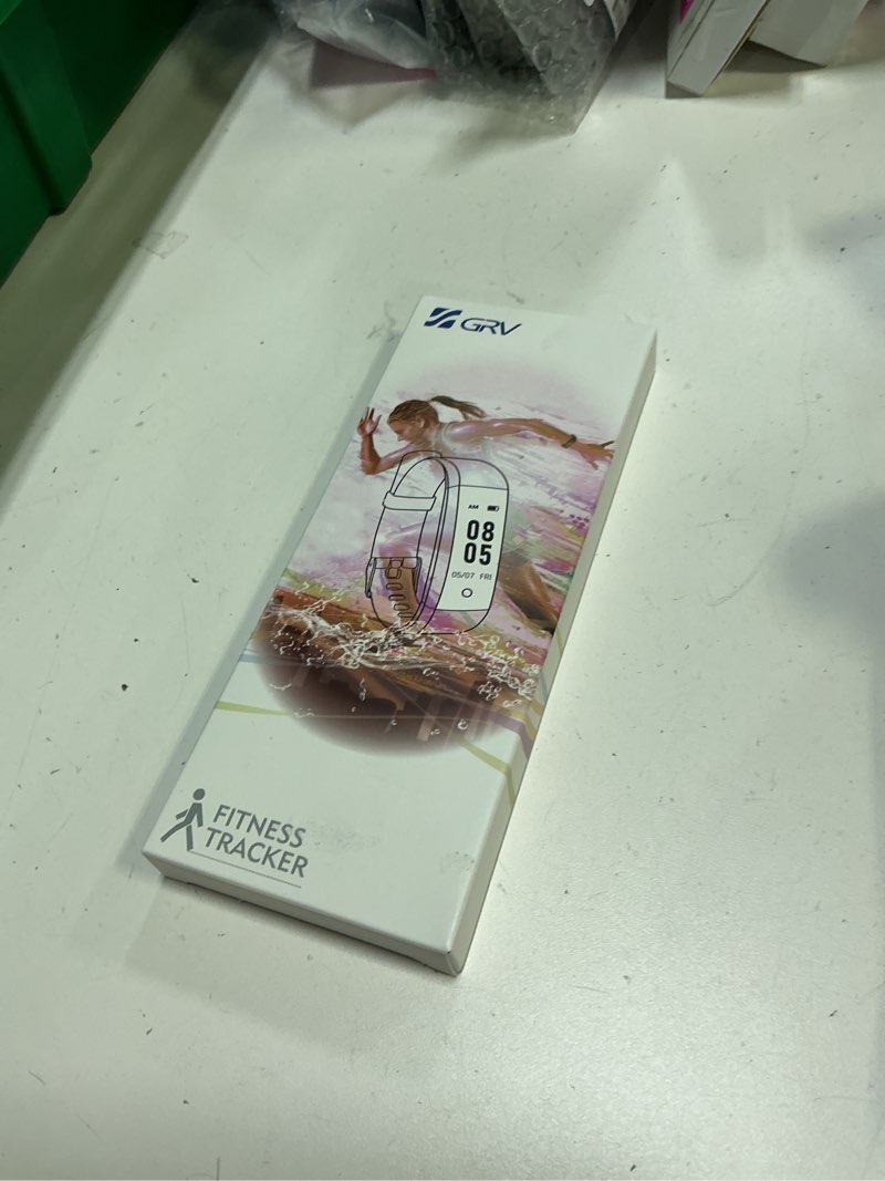 Condition photo showing New/Like New for GRV Fitness Tracker Non Bluetooth Fitness Watch No App No Phone Required Waterproof Pedometer Watch with Steps Calories Counter Sleep Tracker for Men Women Parents Pink