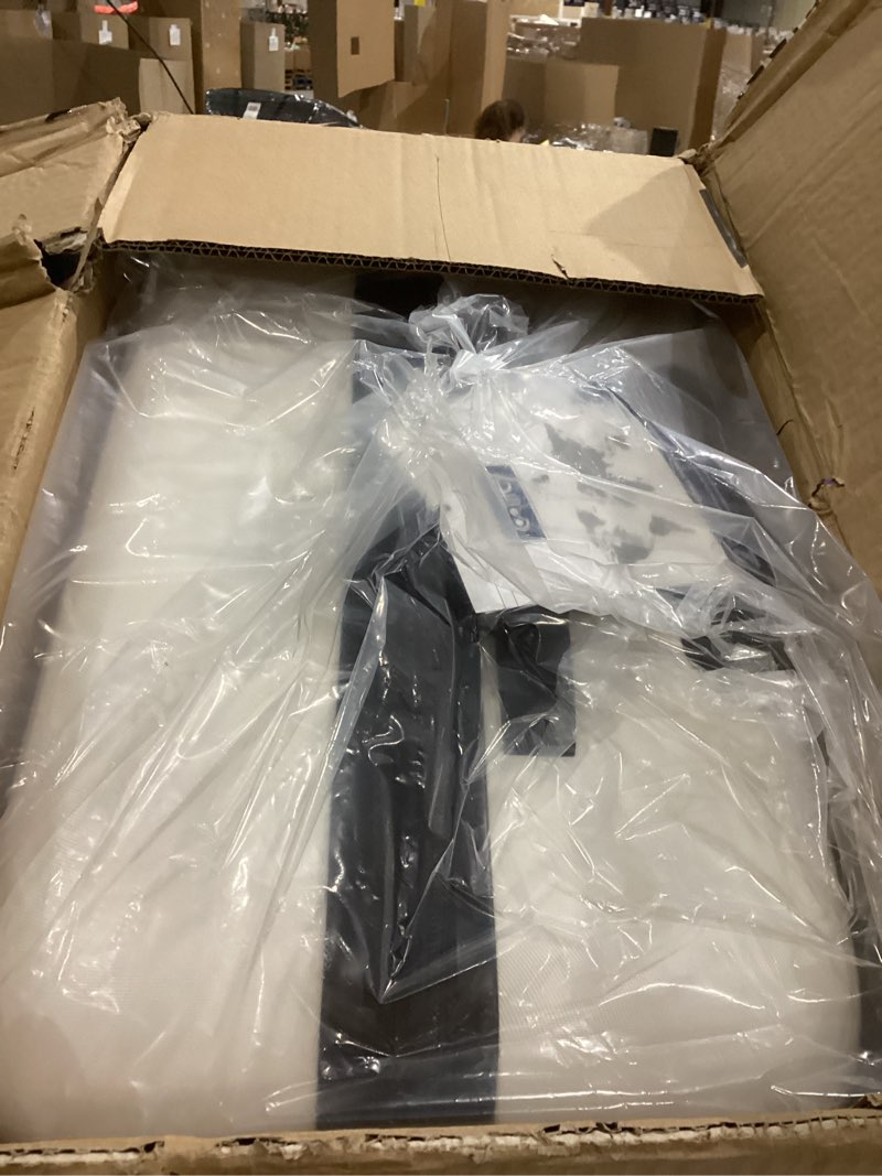 Condition photo showing Good Condition for Coolife Luggage PC+ABS Expandable Hardshell Suitcase with TSA Lock, Spinner Checked Lightweight (White, 28in) White L(28in).