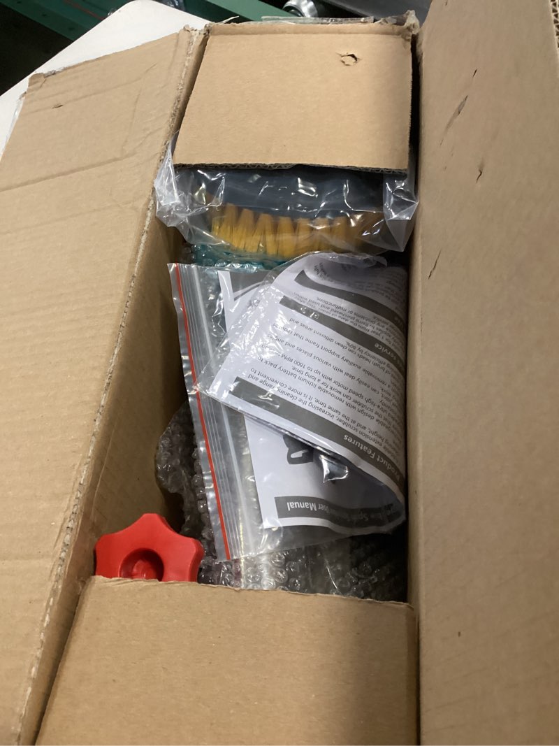 Condition photo showing Good Condition for Electric Spin Scrubber Extra Long Foldable Compatible with Makita 18V Battery(Tool Only),Cordless Rechargeable Spin Scrubber,1800RPM Cordless Cleaning Brush for Bath/Tub/Tile/Floor