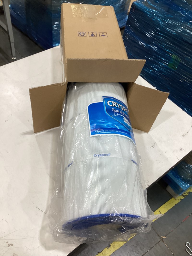Condition photo showing Good Condition for cryspool® 08010 filter compatible with caldera utopia 73722,1039607, c-8399, pcd100w, fc-3965, 100 sq. ft spa filter cartridge, 1 pack