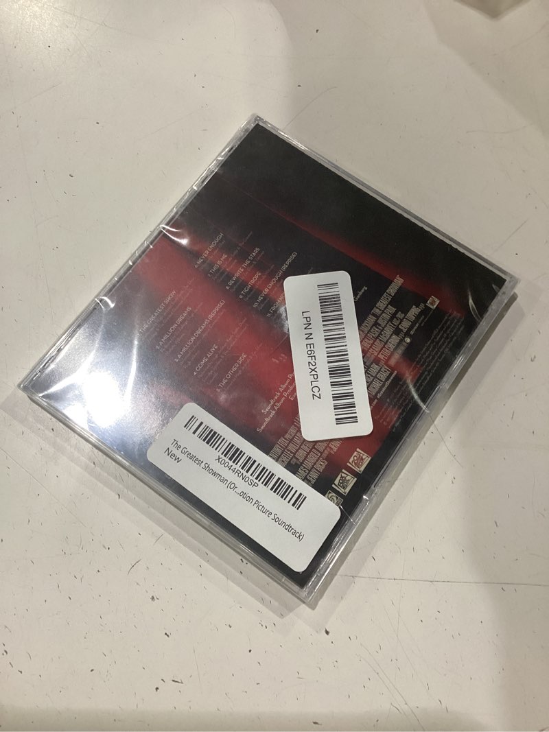 Condition photo showing Good Condition for the greatest showman soundtrack