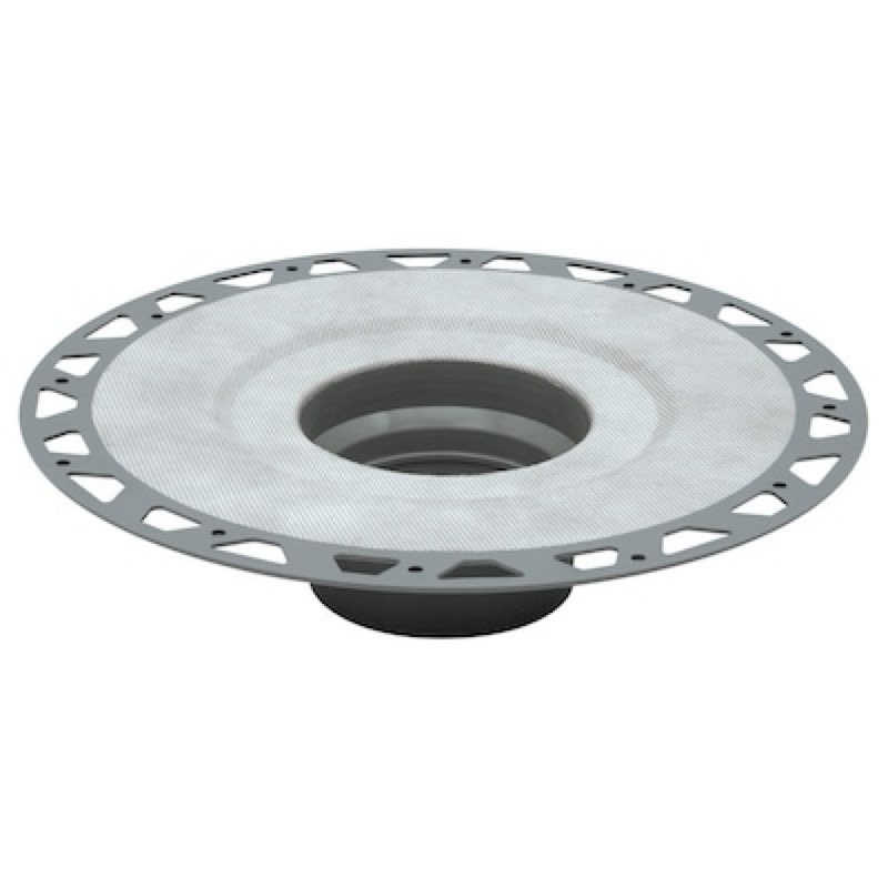 schluter systems kerdi-drain 2-in grey round flange
