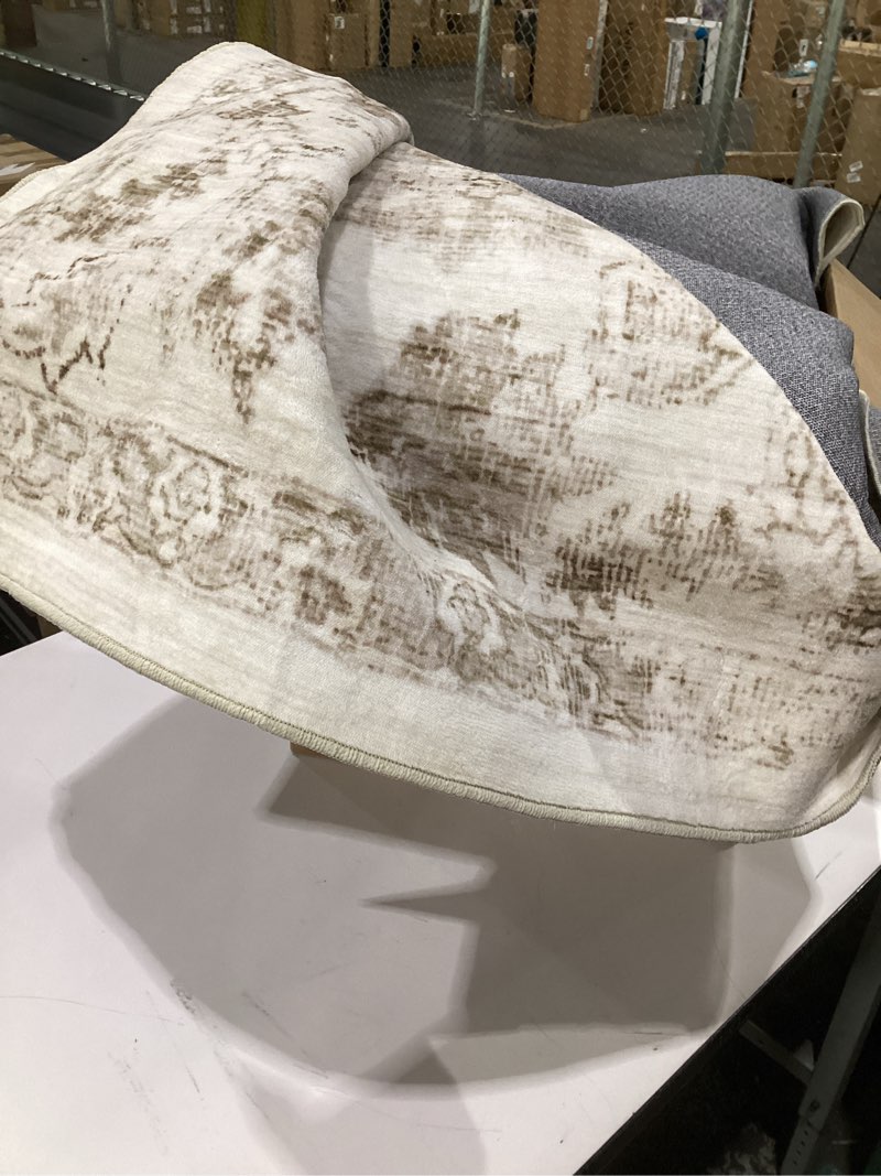 Condition photo showing As Is for modern rug, size and brand unknown, similar to stock photos