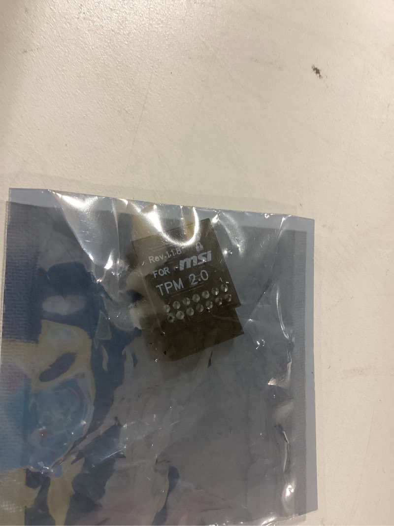 Yeiwenl TPM 2.0 Module TPM LPC 14Pin Module for MSI Motherboard Compatible with TPM2.0(MS-4136 4462)