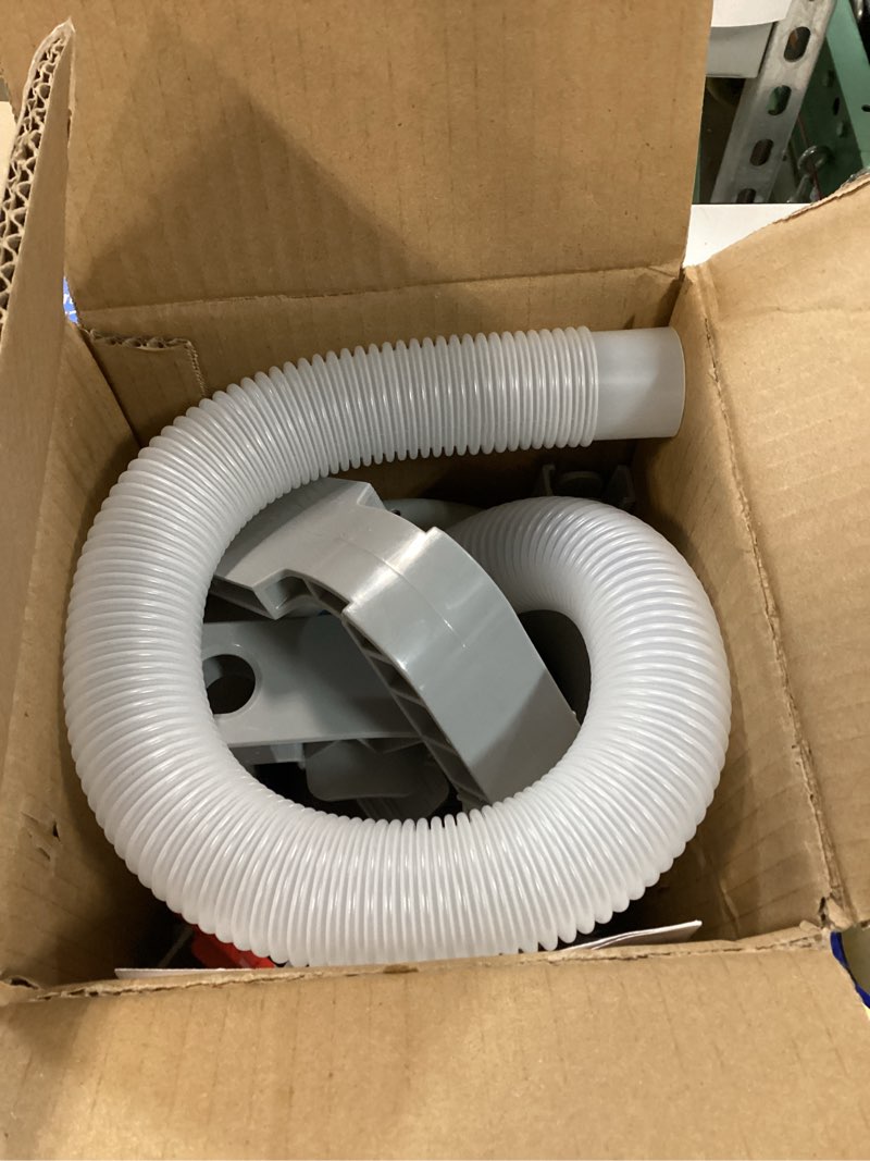 Condition photo showing As Is for deeprclean above ground pool surface skimmer, automatic pool skimmer for top of water, wall mount surface skimmer with removable skimmer basket, floating pool filter pool cleaning maintenance kit