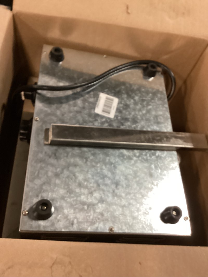 Condition photo showing As Is for VEVOR Commercial Waffle Maker, 10PCS Rectangle Waffle Baker Machine, 1550W Non-Stick Stainless Steel Belgian Waffle Iron with Temp and Time Control, Handle, for Restaurant Bakery Snack Bar Family