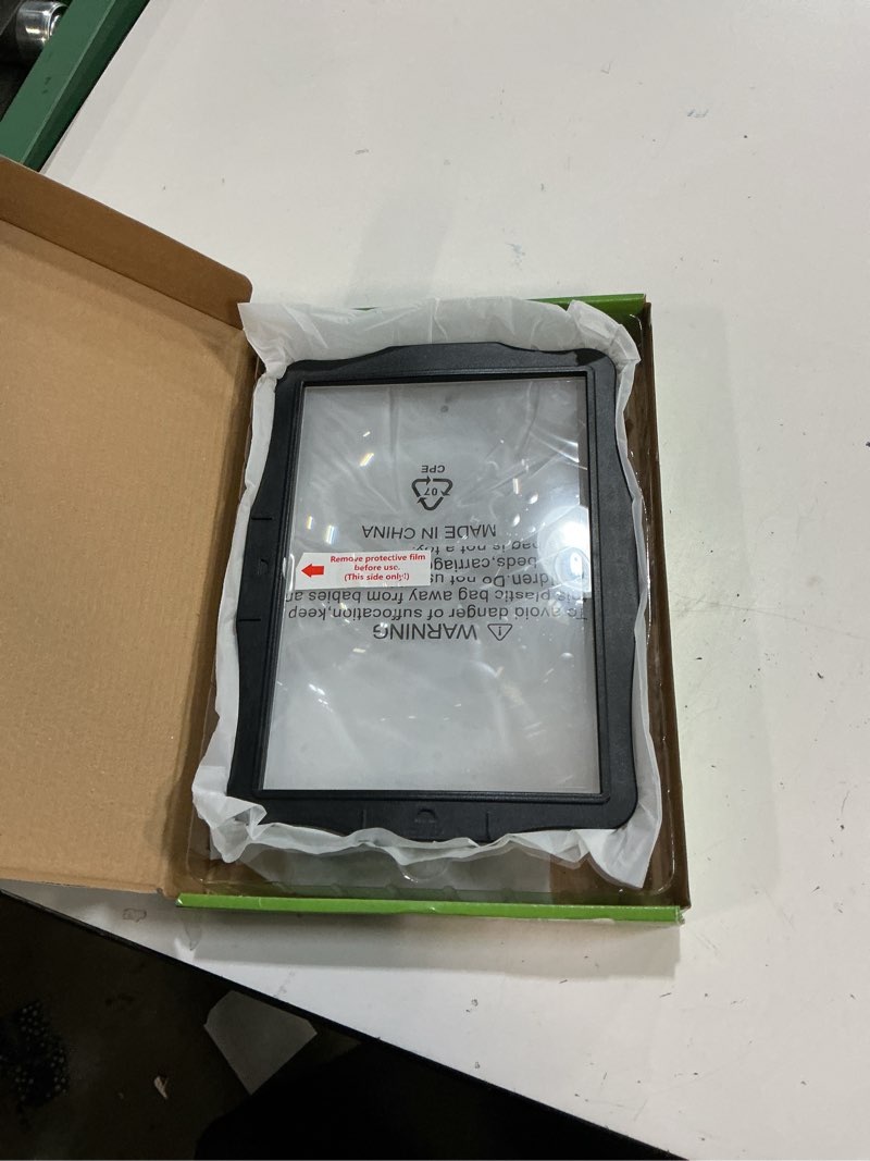 Condition photo showing New/Like New for 10x magnifying glass with light, hands free large magnifying glass for reading, full book page magnifiers flexible gooseneck magnifier for reading repair sewing low vision, 10.6 x 7.8in (black) black 10.6 x 7.8in