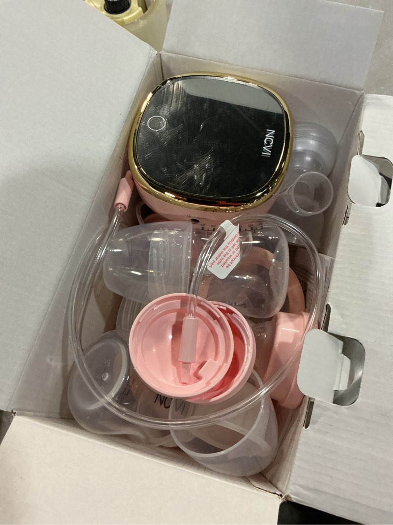Condition photo showing Good Condition for ncvi electric breast pump 8782, portable hospital-grade double pump with 4 modes & 9 levels, anti-backflow, rechargeable quiet breastfeeding pump for efficient comfortable use at home, work or travel pink 2200mah-double