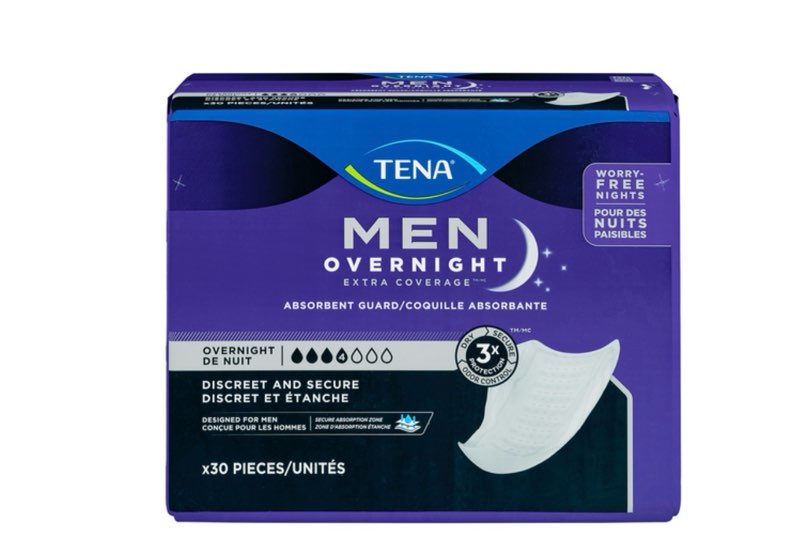 Tena Men absorbent guard discreet and secure overnight 30un